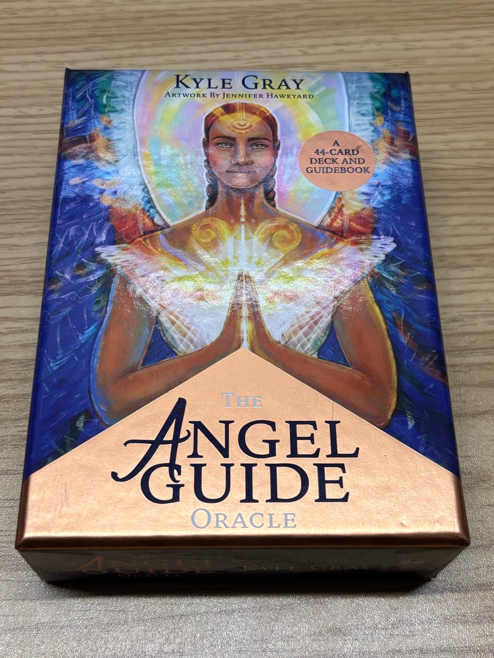 Kyle Gray The Angel Guide Oracle Deck - Copper & Blue Box